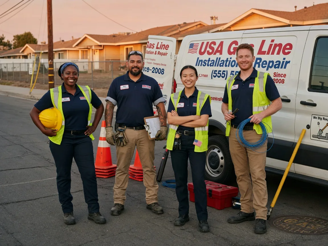 Gas Line Installation company in Sidell, IL